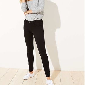 NWT LOFT 5 POCKET SATEEN JEGGINGS